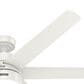 Hunter Solaria 60" Outdoor Ceiling Fan with LED Light in Fresh White, , large