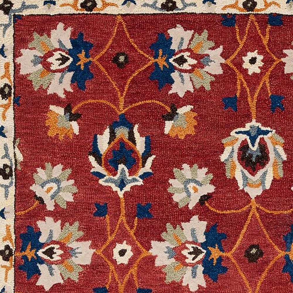 Safavieh Micro-Loop 8&#39; x 10&#39; Rust and Blue Area Rug, , large