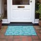 Dalyn Rug Company Wonderland WN21 1"8" x 2"6" Teal Indoor/Outdoor Area Rug, , large
