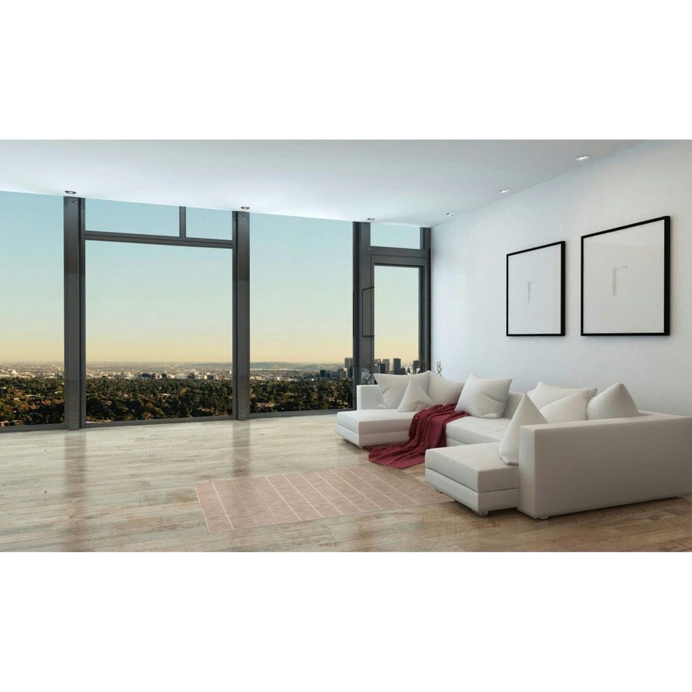 Jaipur Composure Assurance Beige and White 2'8" x 8' Runner, , large