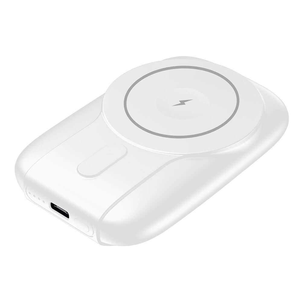 POM Gear MAG Power+ 10000mAh Power Bank in White, , large