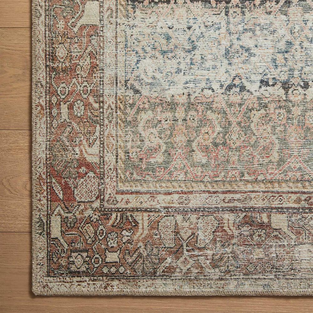 Amber Lewis x Loloi Georgie 2&#39;6&quot; x 12&#39; Multicolor and Spice Runner, , large
