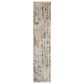 Nourison Quarry QUA01 2"2" x 12" Beige and Grey Runner, , large