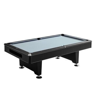 Imperial International 8" Eliminator Pool Table in Slate with Titanium Felt, , large