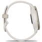 Garmin Vivoactive 5 Smartwatch 42.2mm Cream Gold Aluminum Bezel Case with Ivory Silicone Band, , large