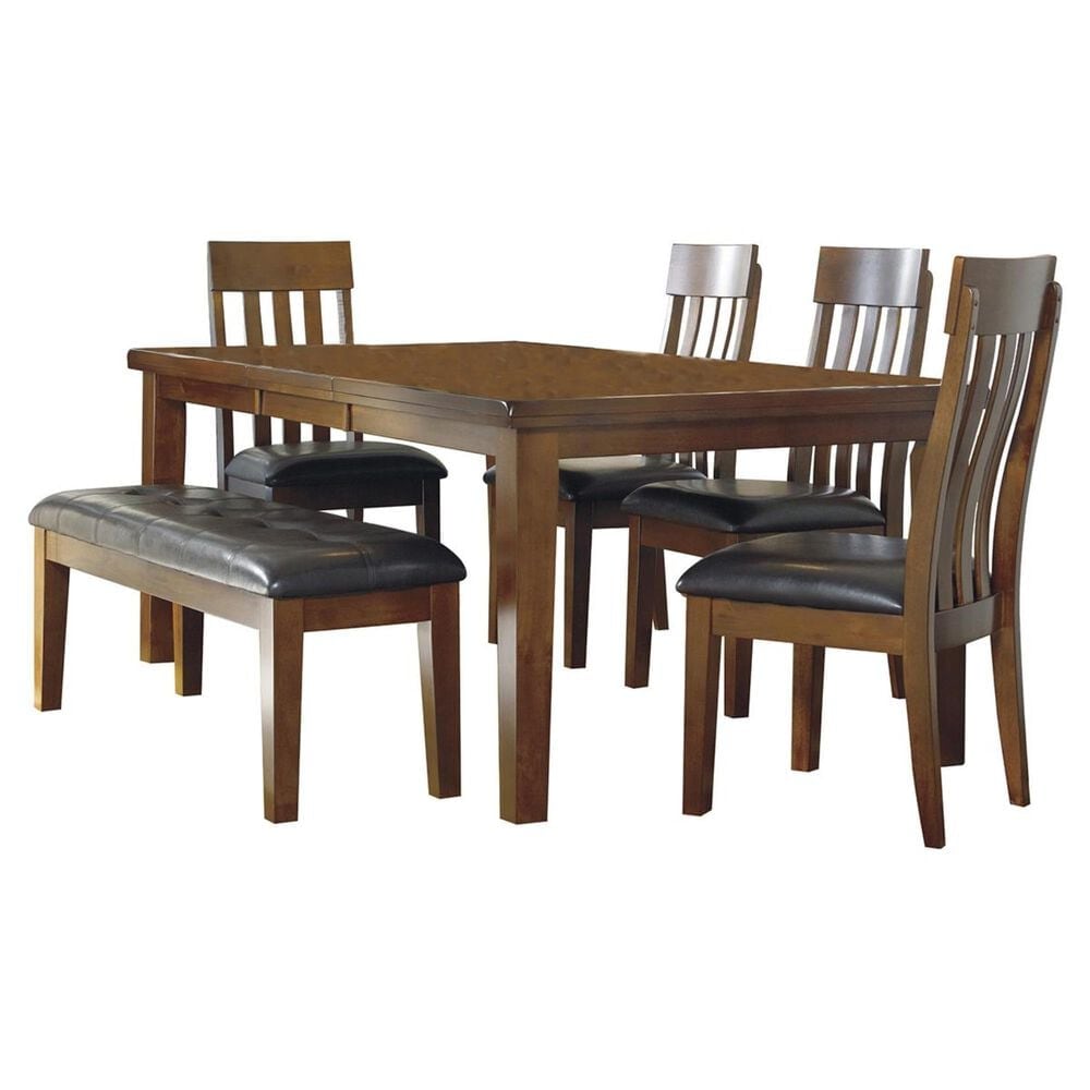 Signature Design by Ashley Ralene 6-Piece Dining Set in Medium Brown, , large