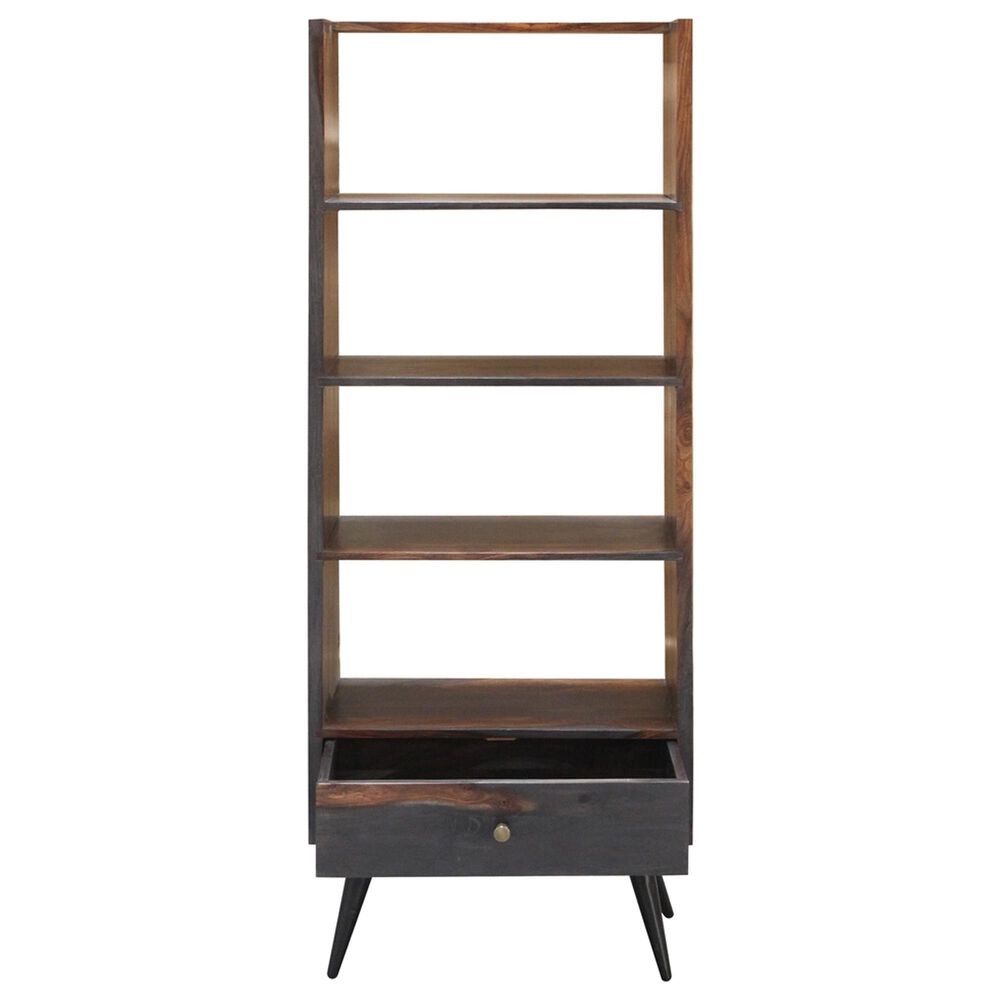 Jaipur Home Kendale 4-Shelf Bookcase in Brown and Gray, , large