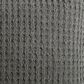 Sunday Citizen Snug Waffle 14" x 36" Lumbar Throw Pillow
 in Granite, , large