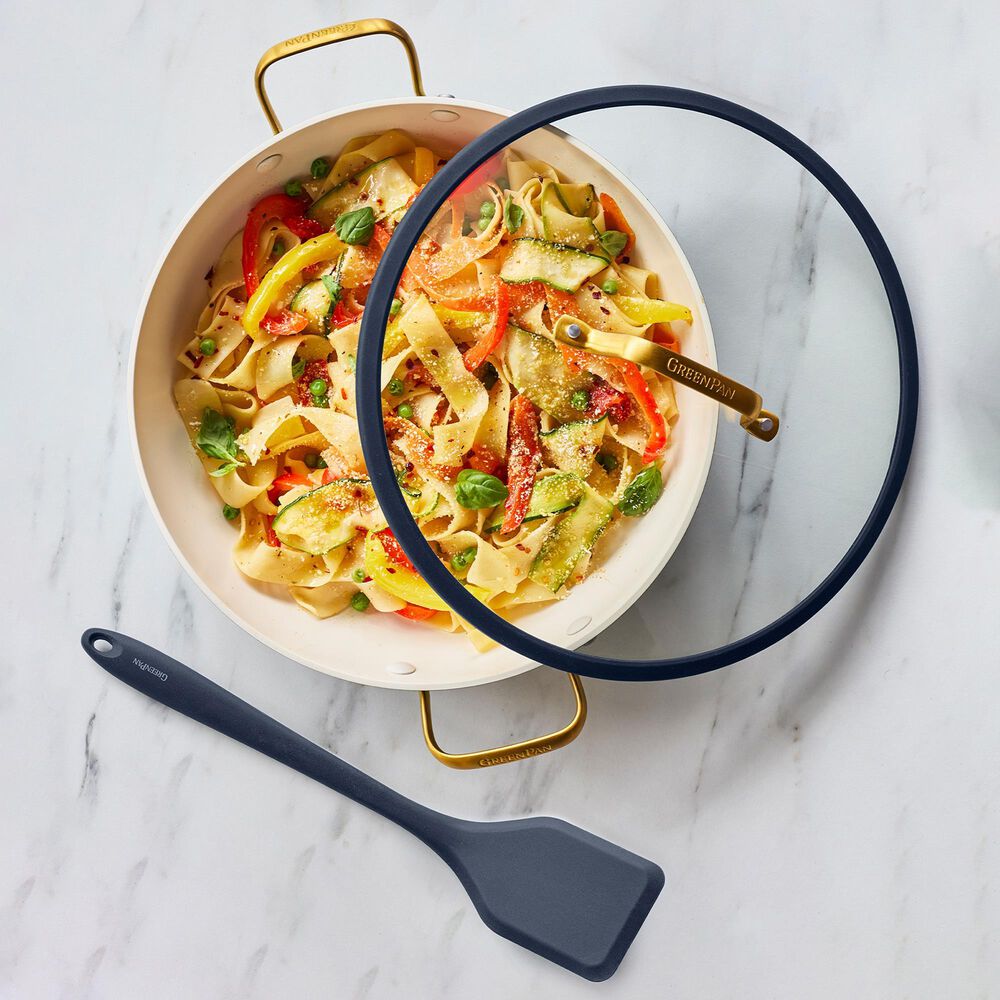 Green Pan Reserve Pro 11" Ceramic Nonstick Everyday Pan with Lid in Oxford Blue, , large