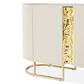 Vista Haus Lisbon Console Table in Silken Matte Cream, , large