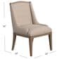 Bassett Mirror Company Buxton Parsons Chair in Weathered Natural, , large