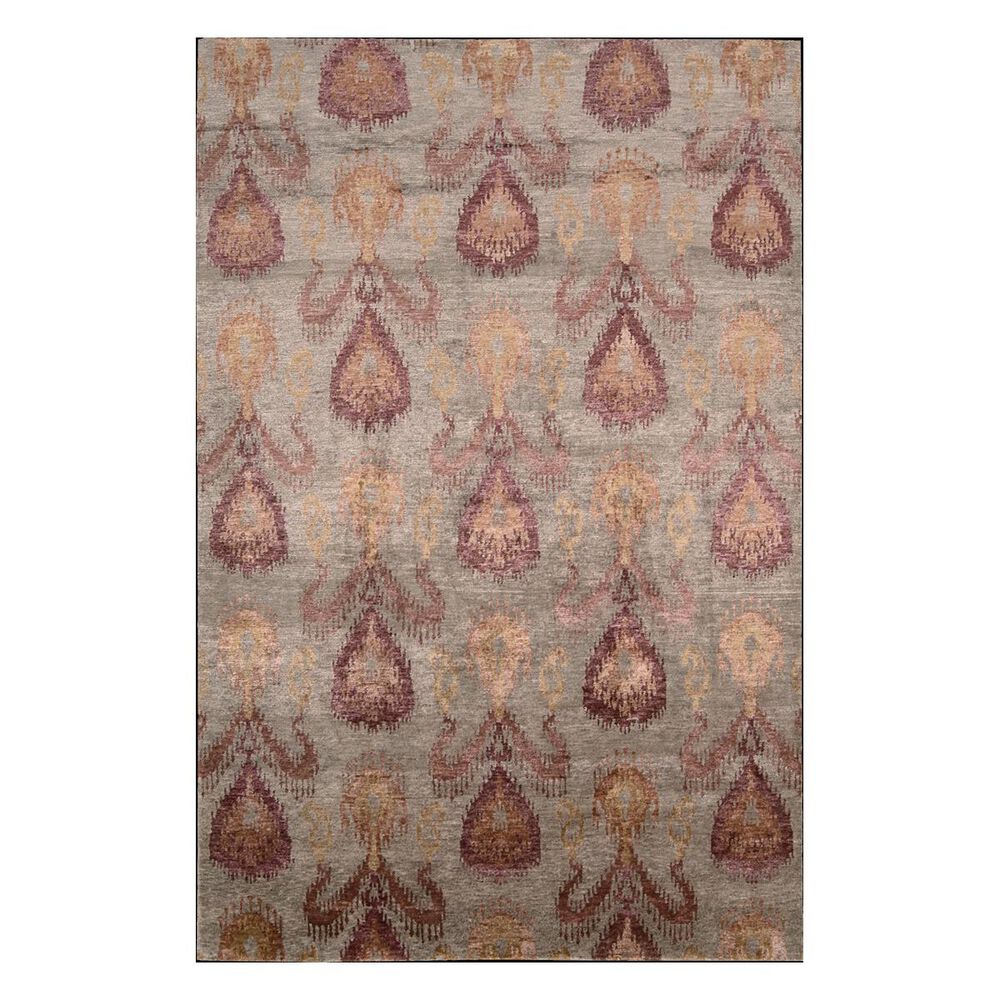 Nourison Silk Shadows SHA06 5'6" x 7'5" Taupe Area Rug, , large