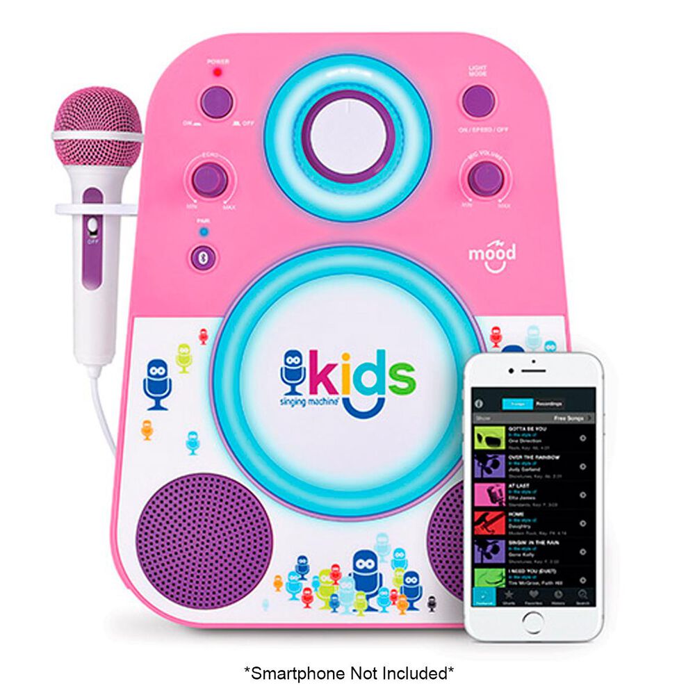 Singing Machine Kids Mood Bluetooth Stereo, , large