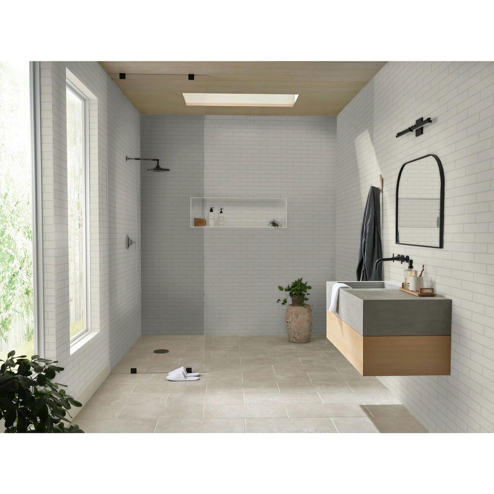 Shaw Embrace Mellow 2" x 8" Glass Subway Tile, , large