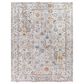 Surya Laila LAA-2317 6"7" Round Teal, Orange, Sage, Saffron, Gray and Cream Area Rug, , large