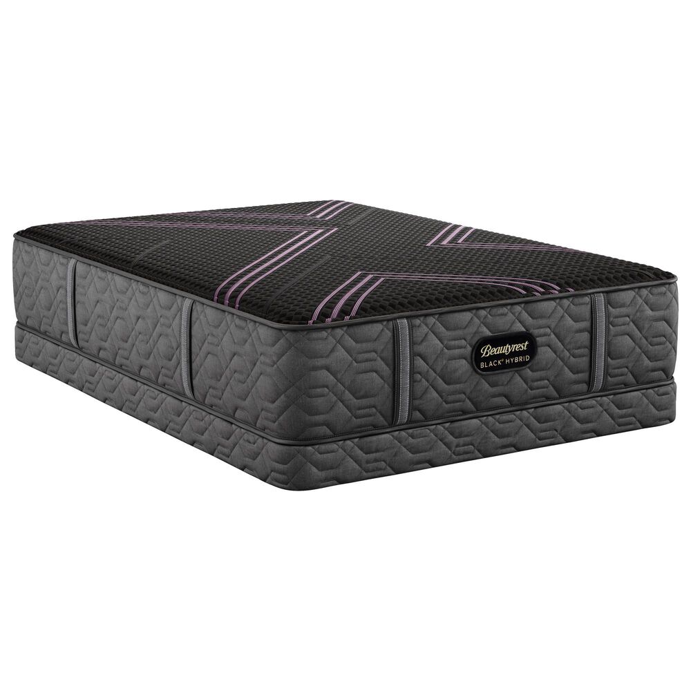 Beautyrest Black Hybrid Series2 Plush Full Mattress with Low Profile Box Spring, , large