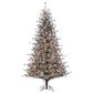 The Gerson Company 7.5" Scotch Pine Christmas Tree with Warn White LED Lights in Green, , large