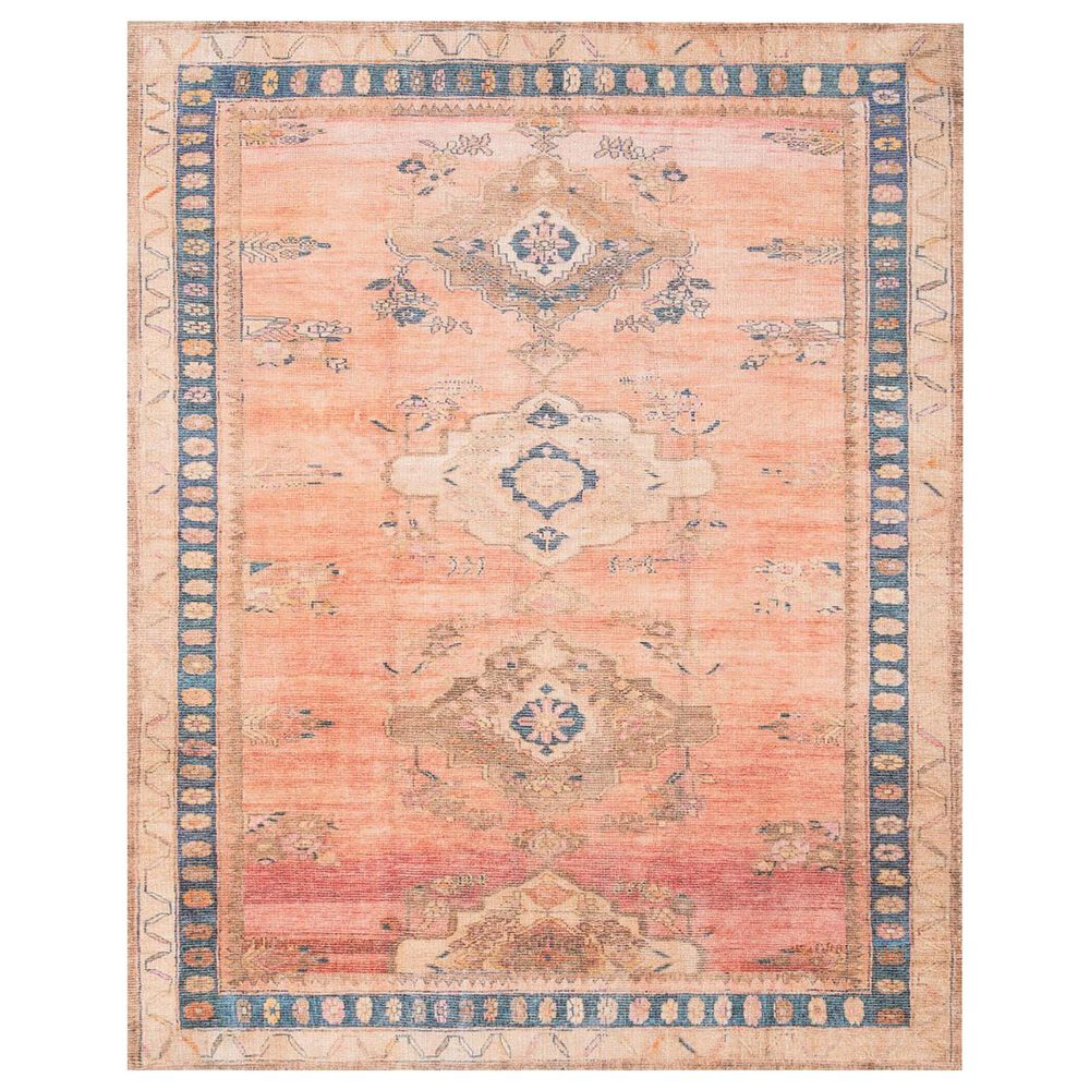 Magnolia Home Deven DEV-01 3"6" x 5"6" Sunset and Indigo Area Rug, , large