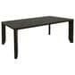 Fallridge Dark Teak Dining Table in Oil Black - Table Only, , large