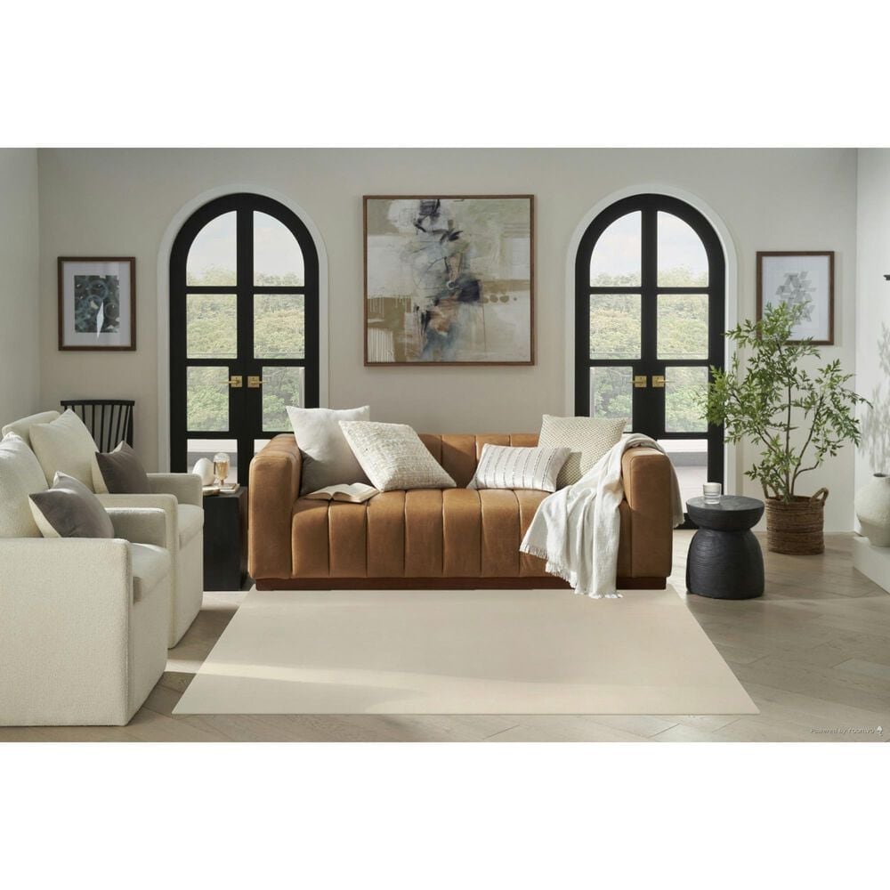 Nourison Plush Cloud 5&#39;3&quot; x 7&#39;3&quot; Ivory Area Rug, , large