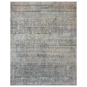 Amber Lewis x Loloi Billie 2"3" x 3"9" Denim and Blush Area Rug, , large