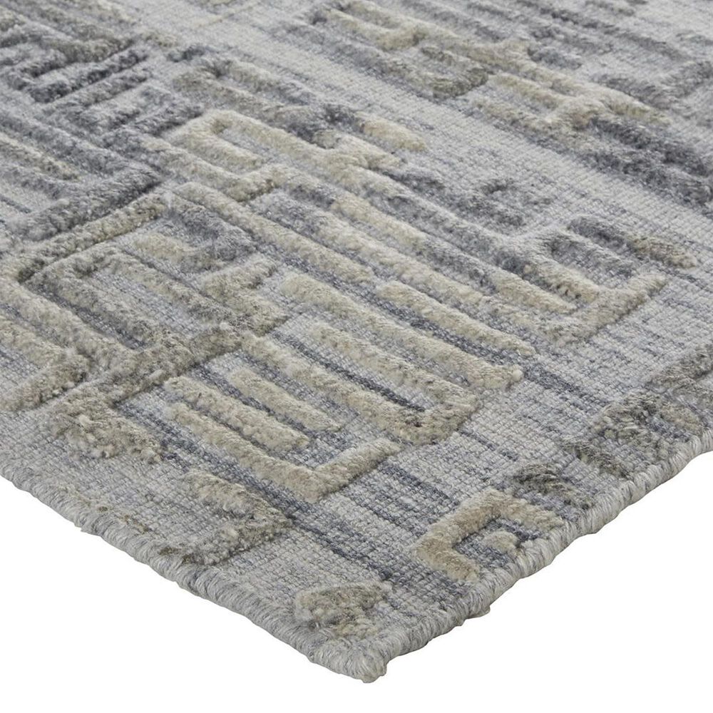 Feizy Elias 5&#39; x 8&#39; Blue and Ivory Area Rug, , large