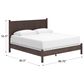 Ashley Pamytta King Panel Bed in Rich Brown, , large
