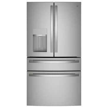 GE Profile 27.6 Cu. Ft. 4-Door French-Door Refrigerator in Stainless Steel, , large