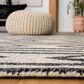 Safavieh Micro-Loop 2"3" x 7" Ivory and Charcoal Runner, , large