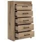 Ashley Brozmont Queen Panel Bed with Dresser Chest and 2 Nightstands, , large