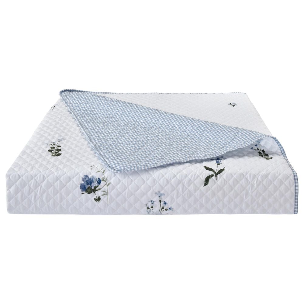 J. Queen New York Kourtney 3-Piece Full/Queen Quilt Set in Blue, , large