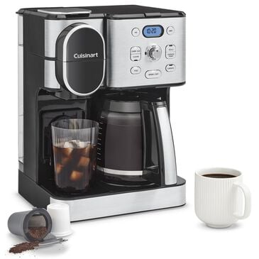 Cuisinart 12-Cup Coffee Center 2-In-1 Coffeemaker in Stainless Steel, , large