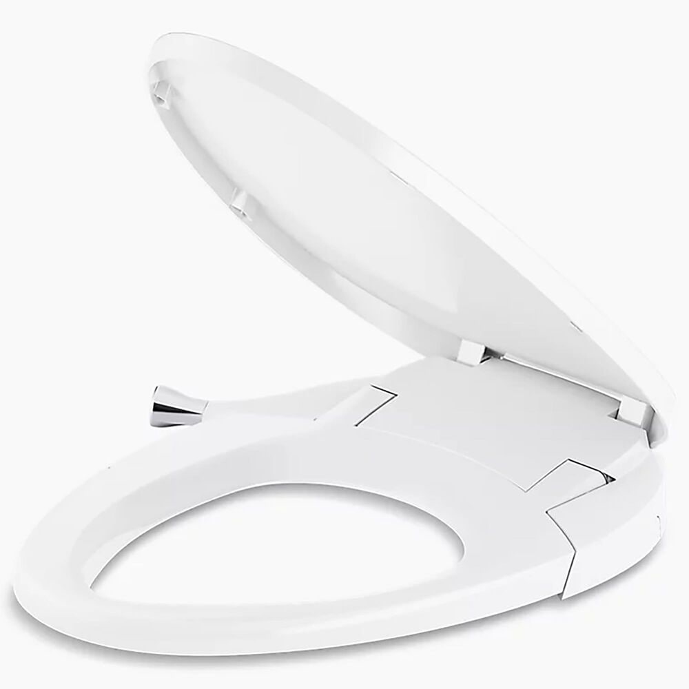 Kohler PureWash 17&quot; M300 Elongated Manual Bidet Toilet Seat in White, , large