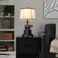 Grandview Gallery Elephant Polyresin Table Lamp in Bronze, , large
