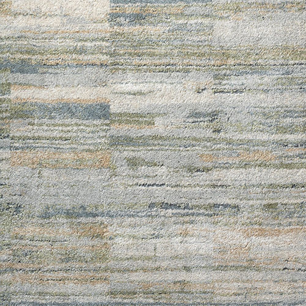 Surya Avellino 2&#39; x 2&#39;11&quot; Light Gray, Light Beige, Olive, Light Olive, Gray, Tan and Deep Teal Area Rug, , large