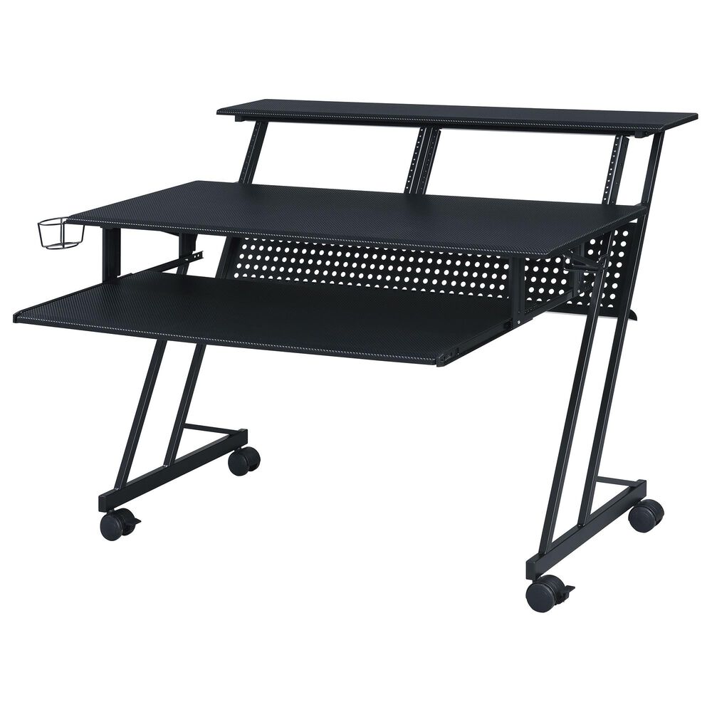 Gunnison Co. Suitor Computer Desk in Black, , large