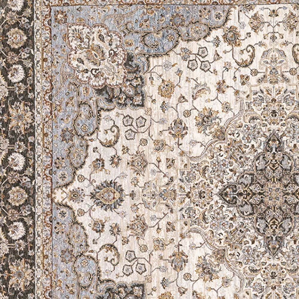 Oriental Weavers Maharaja Keller 660J 9&#39;10&quot; x 12&#39;10&quot; Ivory Area Rug, , large