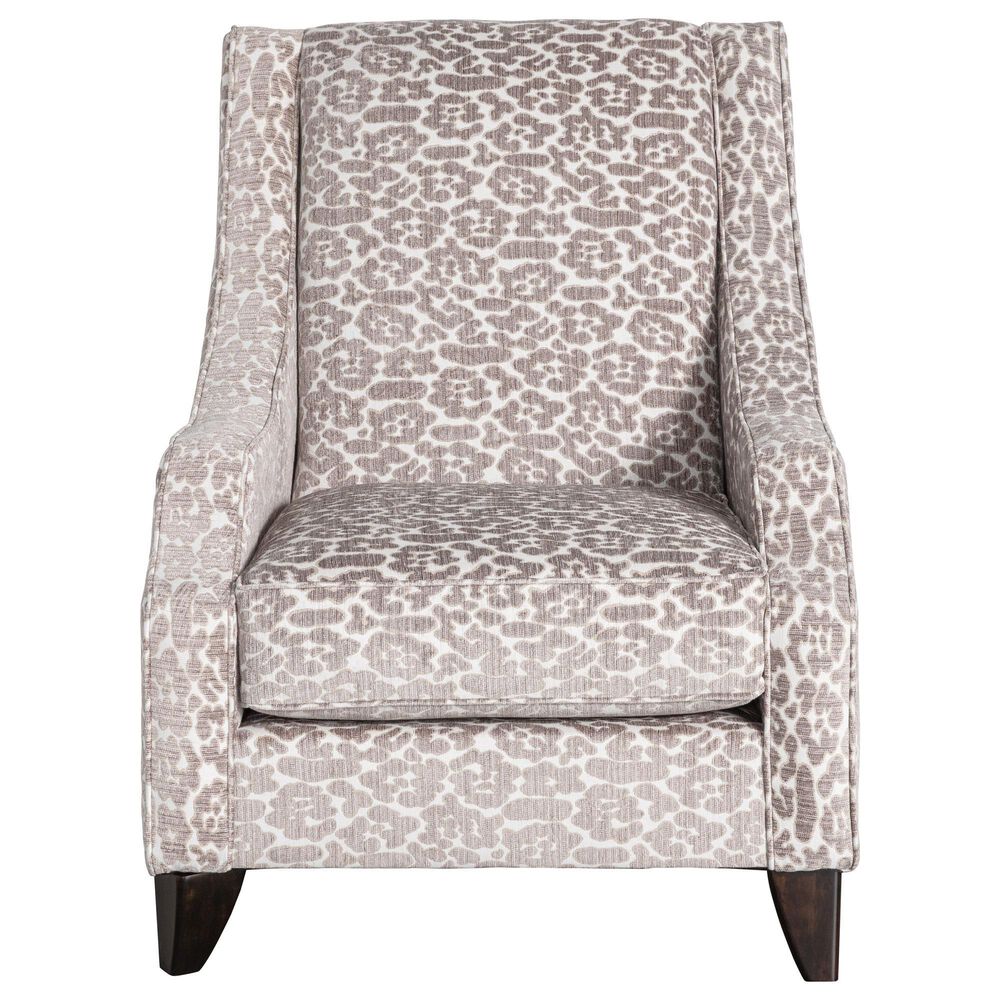 Michael Nicholas Designs Landsbury Accent Chair in Mellina Nickel, , large