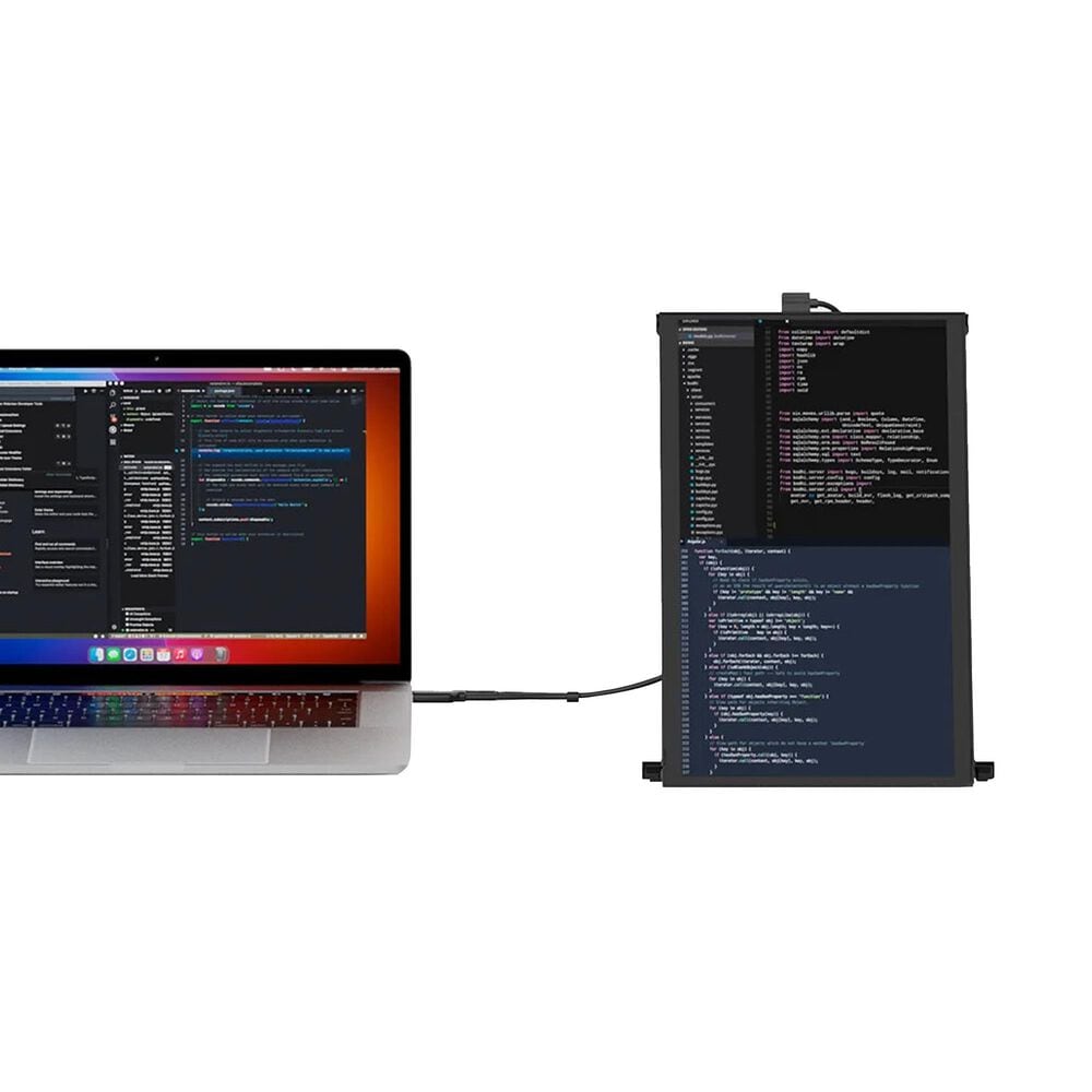 Mobile Pixels 14.1&quot; Duex Max Portable Laptop Monitor in Black, , large