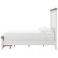 Ashley Savonport Queen Storage Panel Bed in White and Brown, , large