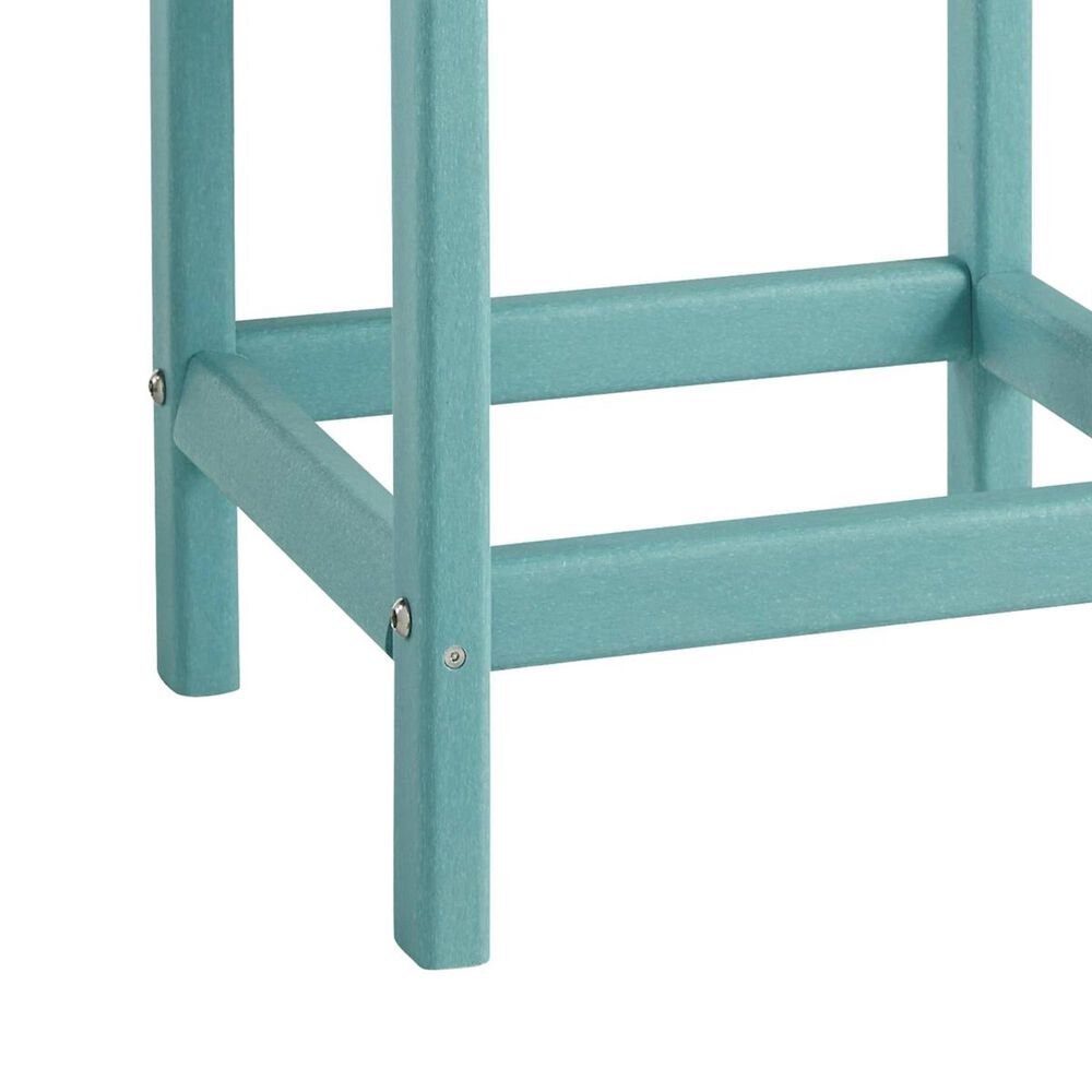 Ashley Sundown Treasure Rectangular End Table in Turquoise, , large