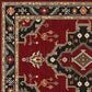 Oriental Weavers Lilihan Medallion 092R6 7"10" x 10"10" Red Area Rug, , large