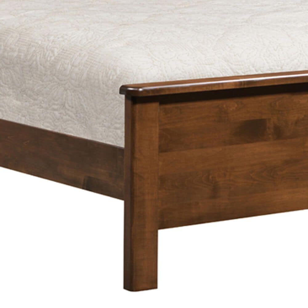 Briarwood Mission Impossible California King Panel Bed in Dark Roast, , large