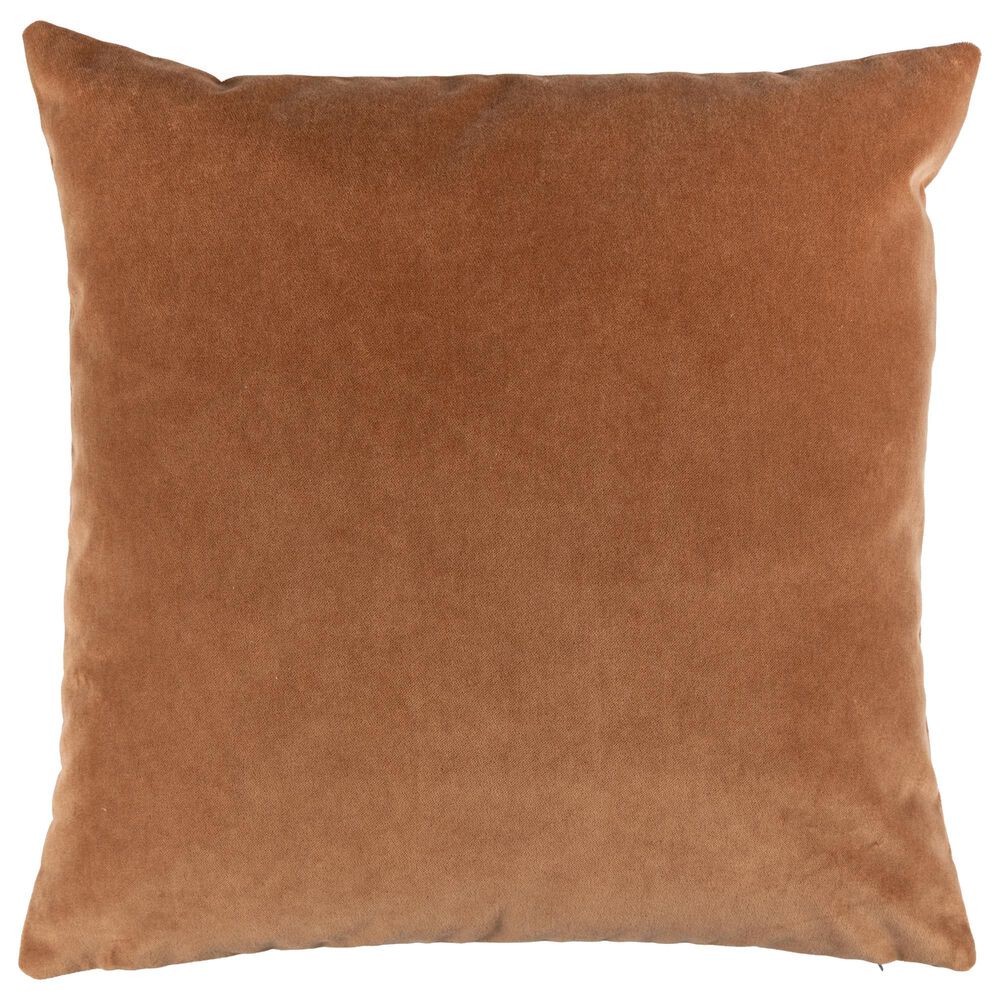 Valdese Weavers Banks 20" x 20" Throw Pillow in Yam, , large