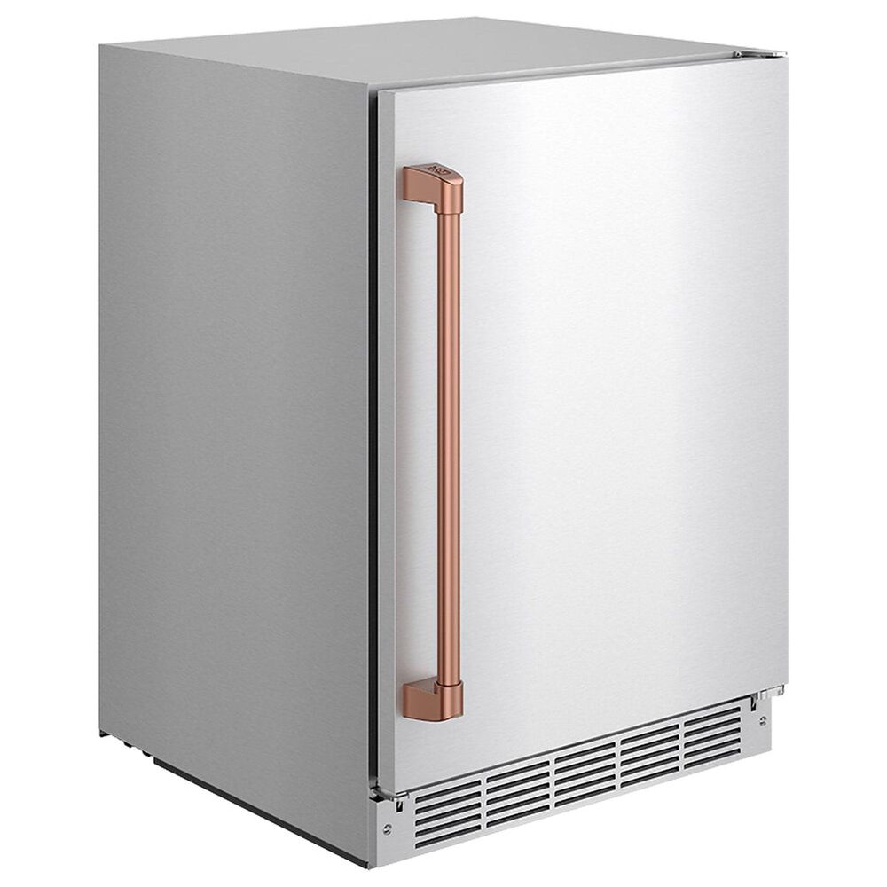 Thor Kitchen Gordon Ramsay 5 Cu. Ft. Outdoor Undercounter Beverage Cooler with Rose Gold Handle Kit in Stainless Steel, , large