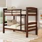 Linon Home Decor Levi Twin Over Twin Bunk Bed in Espresso, , large