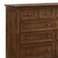 Hawthorne Furniture San Mateo Queen Storage Bed with Dresser and Two Nightstands in Tuscan, , large