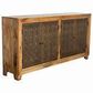 Jaipur Home Mid-Century Modern 4 Door Sideboard in Wood Finish, , large