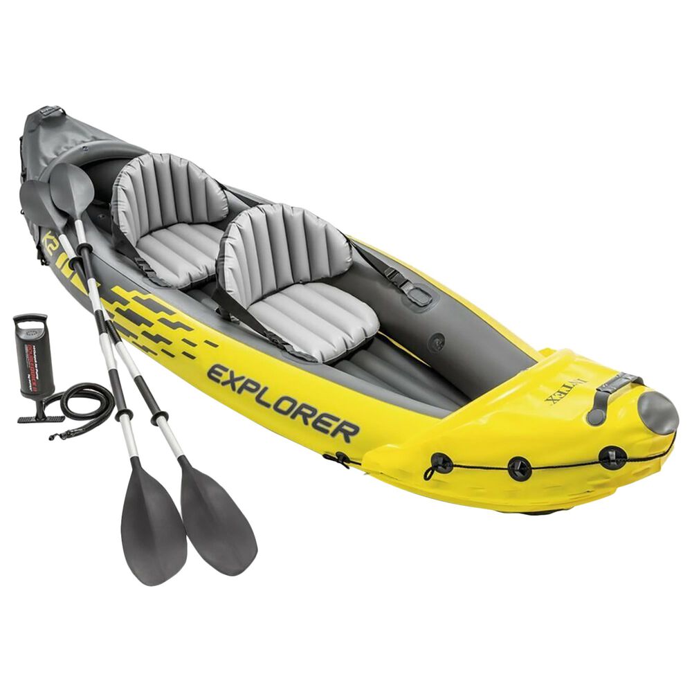 Intex Explorer K2 Kayak in Yellow, , large