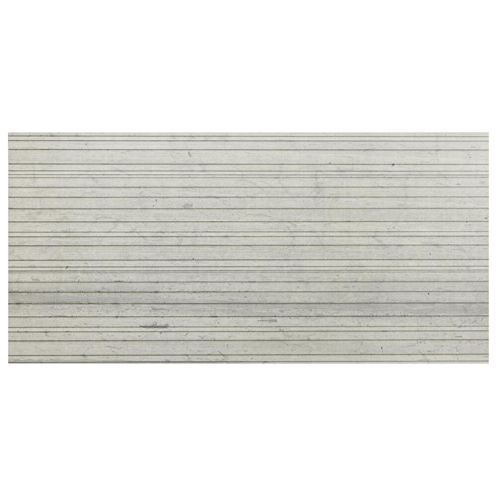 Emser Metro Blue 12" x 24" Linear Honed Natural Stone Tile, , large